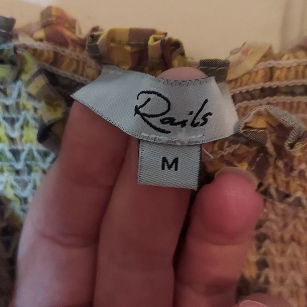 Rails Rumi Dress Sunflower Plaid - Picture 11 of 16